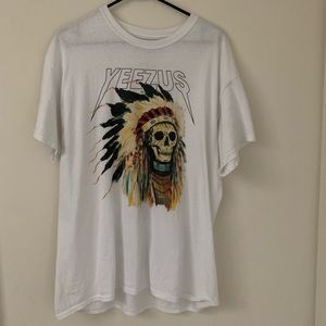 Yeezus Tour Shirt x Wes Lang